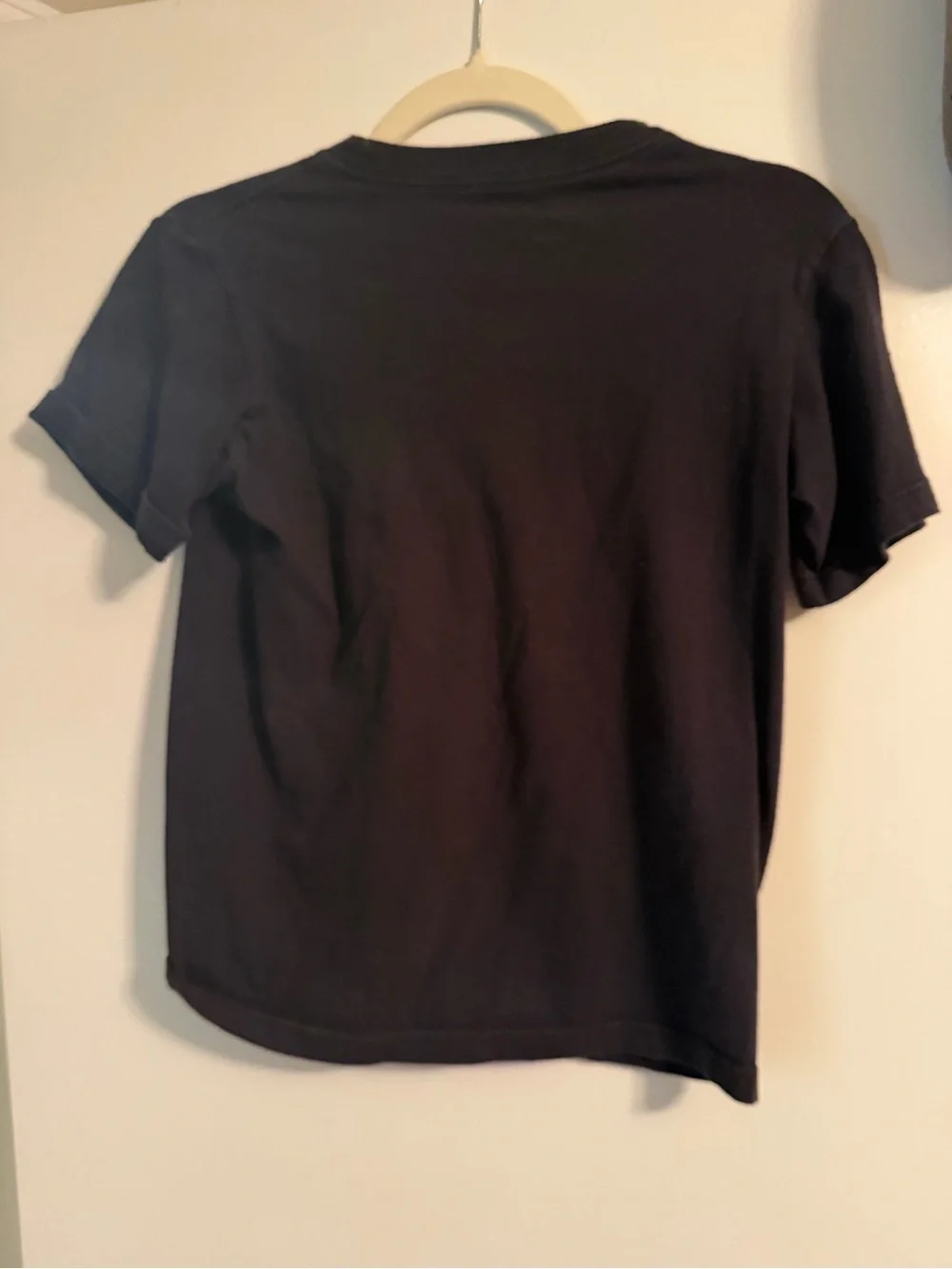 Nike Black Tee with Red and White Drip Logo